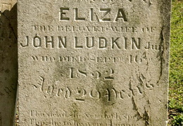 LUDKIN Eliza 1852